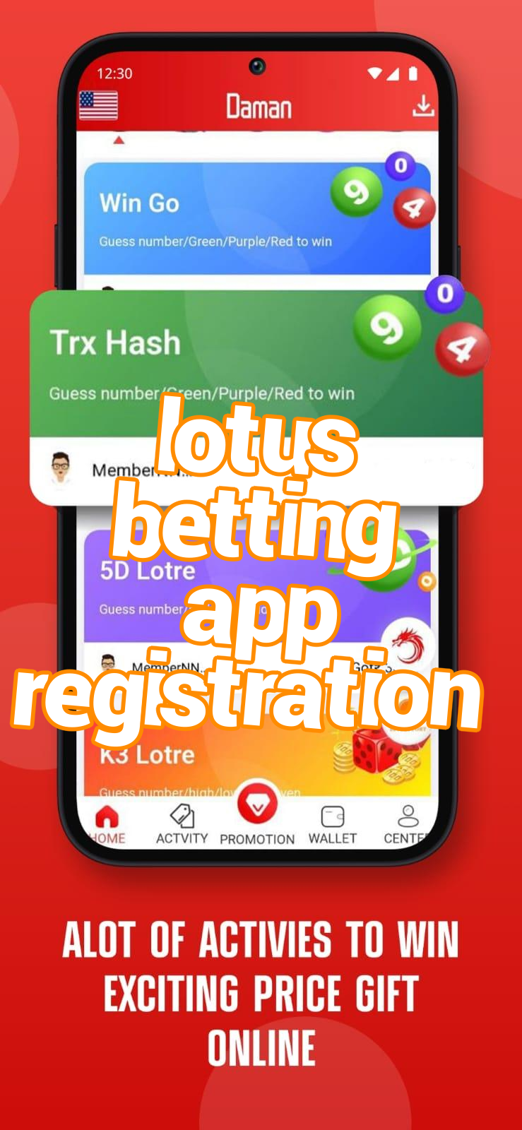 lotus betting app registration Screenshots